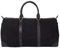 HOLZRICHTER Berlin - Weekender aus Leder für Herren (No 8-6), Reisetasche 27x55x25 cm, Handgefertigte Echtleder Umhängetasche mit Schultergurt, für Handgepäck, Schwarz-Anthrazit