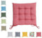 Premium Outdoor Kissen/Dekokissen Hochwertig Wetterfest Wasser- & Schmutzabweisend - 100% Polyester (Sitzkissen: 40x40x5cm, Pink)