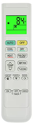 Replacement Remote Control for DAIKIN AC Air Conditioner Remote Control FTX09NMVJU FTX12NMVJU FTX15NMVJU FTX18NMVJU FTX24NMVJU FTXN09NMVJU FTXN12NMVJU FTXN15NMVJU FTXN18NMVJU FTXN24NMVJU RX09NMVJU