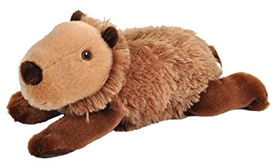 Wild Republic Ecokins Mini Wasserschwein, Kuscheltier aus Stoff, Nachhaltiges Spielzeug, Baby Geschenk zur Geburt von Jungen und Mädchen, Stofftier 20 cm