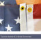 TOPFLAGS Amerikanische Flaggen, 1,2 x 1,8 m, Barb-Flagge, USA-Wandteppich, Banner für Zimmer, Schlafzimmer, Auto, draußen, lichtbeständig