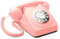 Le Ton Audio Gästebuch Hochzeit Telefon für Hochzeiten und Events, Gästetelefon, Hochzeitstelefon Pink/Rosa