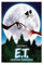 AhCor E.T. The Extra-Terrestrial Filmposter (4) Leinwand Poster Schlafzimmer Dekor Sport Landschaft Büro Zimmer Dekor Geschenk ungerahmt 30 x 45 cm