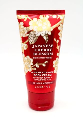 Japanese Cherry Blossom for your Bath and Body for Women 8 oz Body Cream