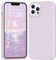 PuyaTeya Premium silicone liquido cover per iPhone 13 pro, cover protettiva antiurto a 4 strati, rivestimento in morbida microfibra cover protettiva antigraffio per iPhone 13 pro(Viola chiaro)