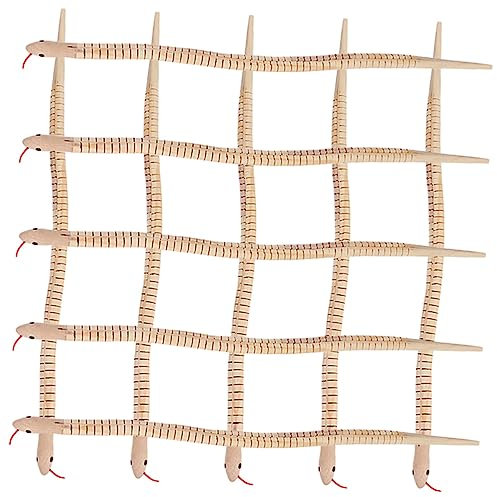 VICASKY 10St Kinder holzspielzeug wohnungseinrichtung Tierkunde Lernspielzeug wohnraumdeko Kinderspielzeug Basteln mit Tiermodellen realistisches Schlangenspielzeug Lernspielzeug aus Holz
