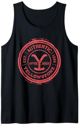 Yellowstone Authentisches Dutton Ranch-Siegel Tank Top