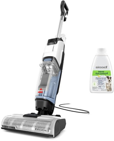Bissell CrossWave Edge, Aspirateur Sec/Humide, Nettoyage de saletés d'animaux de Compagnie, Aspirateur Humide avec Technologie ZeroGap, Aspiration et Lavage, Multisurfaces, 4088N