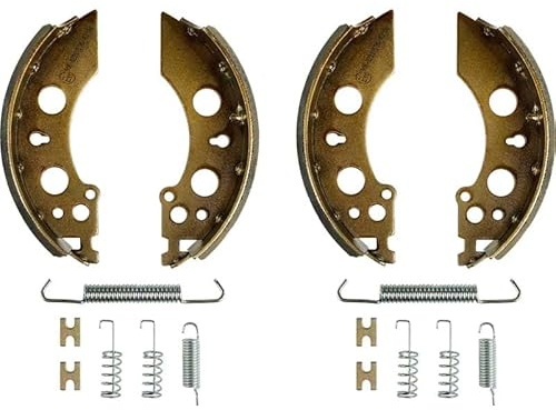 mb-m Bremsbacken Set für ALKO Radbremse 2050 & 2051 200x50 mm Bremsbeläge