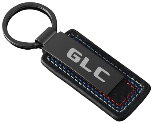 Auto Schlüsselanhänger,für GLC Anti Schlüsselring Design Carbonfaser Verlust Personalisierte Logo Männer Frauen Zubehör,C
