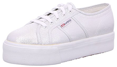 Superga 2790-lamew, Zapatillas Mujer, Plateado Grey Silver 031, 42 EU