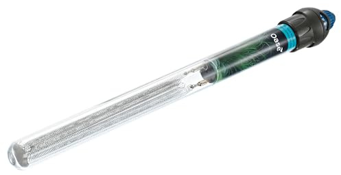 Oase 42708 HeatUp 200 Regelheizer, Aquarium Heizstab inklusive Halterung, Aquarium Heizer für Süß und Meerwasser Aquarien, 200 W