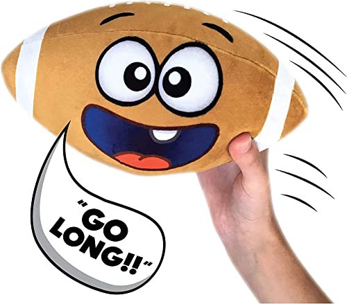 Move2Play, Hilariously Interactive Toy with Music & Sound Effects | Birthday Gift for Boy & Girl | Ball for Toddler & Baby | Indoor/Outdoor | Age 6, 9, 12+ month | 1, 2, 3+ Year Old (US Football)