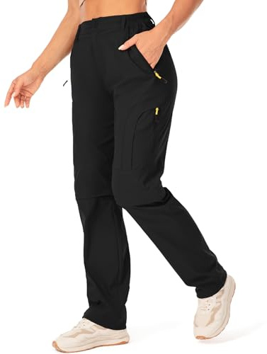 Jessie Kidden Walking Trousers Women Hiking Convertible Zip Off Safari | Outdoor Quick Dry Lightweight Breathable UPF 50 Water Resistant Cargo Scout Pants Travel Fishing Backpacking Camping