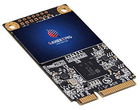 Gamerking Msata 500GB SSD Unidad de Estado sólido Interna Unidad de Disco Duro de Alto Rendimiento para computadora portátil de Escritorio SATA II 6Gb / s SSD(500GB, Msata)