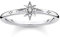 THOMAS SABO Ring Stern mit Steinen silber 925 Sterling Silber TR2317-051-14-58