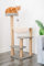 Fineway 105cm Large 4 Tier Cat Tree Scratcher Scratching Kitten Climb Post Sisal Toy Activity With Plush Hammock Game