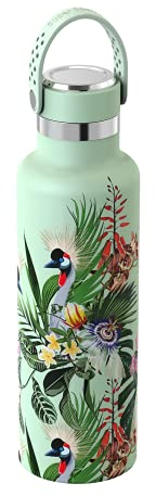 Super Sparrow Gourde Isotherme - 18/10 Ultra Léger Bouteille Isotherme - 500ml - Gourde INOX Bouche Standard - Gourde Enfant sans BPA, pour Sport, Voyages, L'école, Bureau, Maison