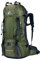 free knight 60L Wasserdichter Rucksack, ultraleichter, packbarer Kletterfischer Reiserucksack Tagesrucksack, handliche Faltbare Camping Outdoor-Rucksack-Tasche mit Regenschutz (Armeegrün)