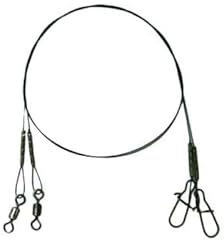 Paladin Titanium Vorfach 9kg 50cm Leader mit Wirbel & Snap