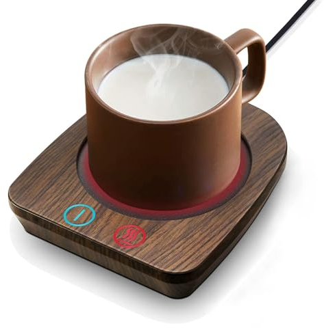 Coffee Mug Warmer, Cup Warmer with 3 Temperature Settings(up to 149℉) Coffee Warmer Auto Shut Off for Office Home Desk Use (NO CUP)