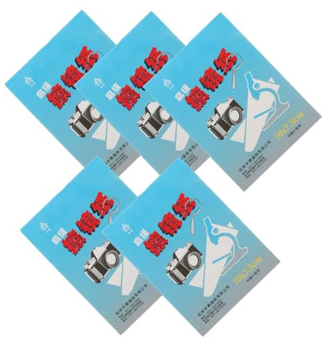 ULTECHNOVO 250sheets Lens Cleaning Paper for Camera and Microscope Portable Lens Wipes for Cleaning Camera Lenses and Microscope Eyepieces