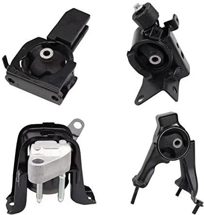 Engine Motor and Trans Mounts Compatible with 2003-2008 Corolaa (1.8L) and 2003-2008 Matrix(1.8L) and 2003-2008 Pontiac Vibe (1.8L) Auto Transmission Repklace OE A4220 A4219 A4218 A4221 Set of 4