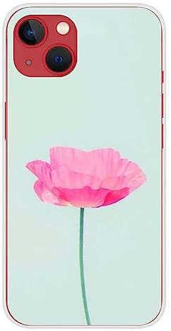 Coque en Silicone imprimée Compatible Apple iPhone 13 Fleur Rose