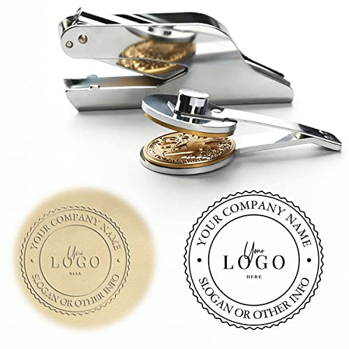 Plaque pour embossage de lettre et livre - Créez votre propre embosseur de logo d'entreprise personnalisé.