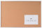 Bi-Office Earth Honesty - Tableau d'affichage en Liège, Cadre en Aluminium Naturel, 900 x 600 mm