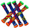 Colourful Dive Sticks for Kids Underwater Swimming Pool Game, Pack of 5, Plastic Material