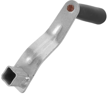 Gatuida Manivelle à Manivelle 10 Cm en Acier pour Tendeur de Corde à Linge Dispositif de Tension pour Filet de Volley-Ball Badminton et Tennis Accessoire D’entraînement en Plein Air
