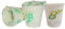 SDG PZ 50 Bicchiere INCARTATO SINGOLARMENTE in Carta Biologica da CC 150 (6 OZ) per Bevande Calde E Fredde 100% BIO