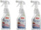 Klar eco Sensitive Glas & Oberflächen Reiniger 3 x 500ml, ohne Duft, für eine streifenfreie Reinigung, vegan