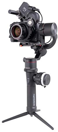 PFY Maverick Camera DSLR Gimbal Stabiliser 3-Axis Handheld 4.2 kg Payload 12 Hours Running Time Follow Focus Function for Camera Camcorder Canon, Nikon, Sony, Panasonic Camera and Blackmagic 4k