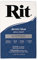 Craft County Tinte en polvo concentrado multiusos Amplia selección de colores El paquete muestra el color aproximado en 100% algodón blanco (azul Denim)