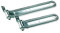 TRIGANO Charnière complète pour ridelle de remorque 178 x 56 mm - Mâle et Femelle