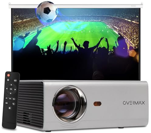 Overmax Multipic 3.5 Data Projector 2200 ANSI lumens LCD Desktop Projector Silver