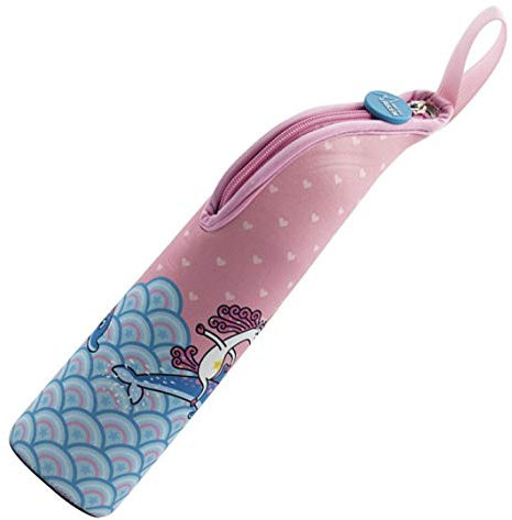 LAKEN Termo AC. Inoxidable 0,35 L. con Funda Neopreno Jumping, Juventud Unisex, Multicolor (Multicolor), Talla Única