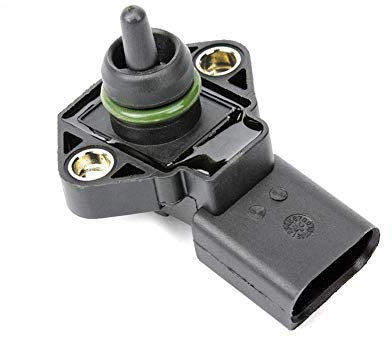 Sensor 2,5 bar de presión absoluta del colector MAP Sensor for Audi A2 A3 A4 A6 TT 1,2 1,4 1,8 T 1,9 2,5 TDI 038 906 051 062 906 051 0281002177