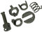 ADL 1x Front Left/Right Door Lock Barrel Repair Kit Tool 40mm X5 E53 X3 E83 L322 Fits either side