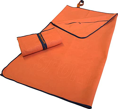 Dyckhoff Sporttuch Microfaser orange Größe 60x120 cm
