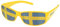 Taffstyle Sonnenbrille Brille Fahne Fussball EM WM Länderflagge Augen Fanartikel Land Flagge Frauen Männer Kinder Basketball Handball Mitgebsel Schweden