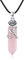 CUOKA MIRACLE Rosenquarz Kette 925 Sterling Silber Heilstein Rosenquarz Halskette Damen Rose Blume Kette Rose Schmuck Geschenk für Frauen Mädchen Mutter Tochter Kinder