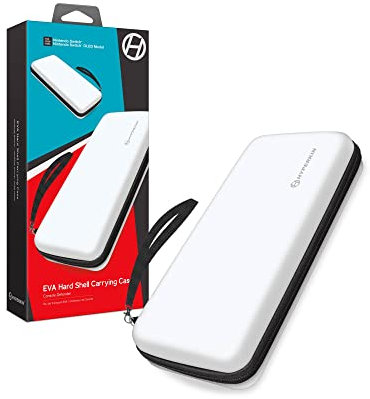 Hyperkin EVA Hard Shell Carrying Case (Black/White) for Nintendo Switch® OLED Model / Switch®