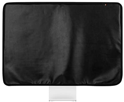 Computer Monitor Dust Cover Compatible for iMac 24, Protective Sleeve Case for LCD/LED/HD Panel (Black)