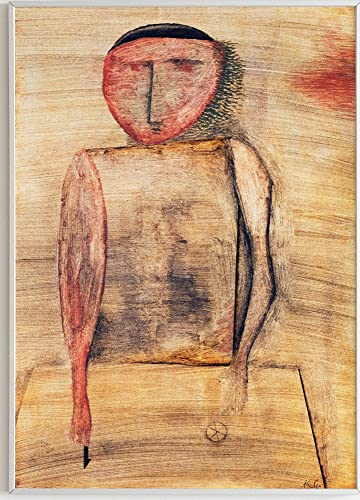 JOPRICO Paul Klee Poster Kunstdruck - Doctor (1930) by Paul Klee - berühmte Gemälde Impressionismus Kubismus Größe 30x42cm (A3)