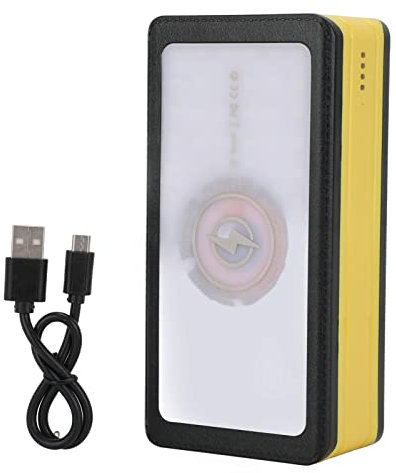 Tyenaza Solar Power Bank 60000mAh, Banca di Energia Solare Multifunzionale, Caricabatterie Solare Portatile Batteria Esterna con 4 Uscite Porte Doppi Ingressi USB Tipo C per Campeggio all'Aperto