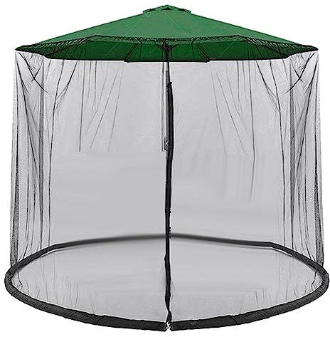 Myhoomowe Mosquito Net Umbrella Lawn Outdoor Garden Camping Umbrella Umbrella Cover for Outdoor Patio Camping Umbrella