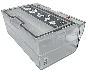 GORMEL Original-Mülleimer 400 ml, kompatibel mit Roborock S8 Roboter-Staubsauger, Ersatzzubehör, Staubbox, Schmutzsammlung